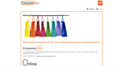 Desktop Screenshot of consumerjury.be